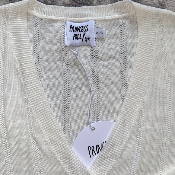 Princess Polly Denise Cropped Sweater - Picture 3 of 3